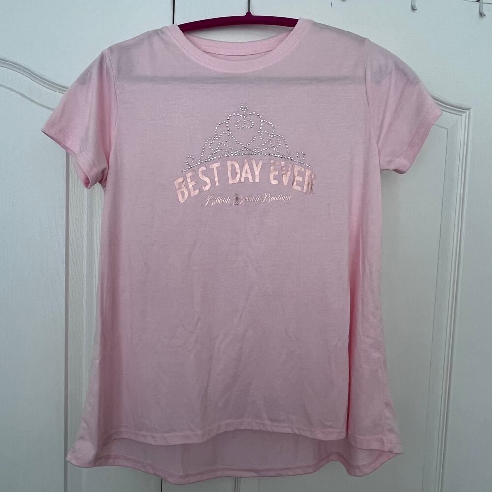 Disney Cruise Line Bibbidi Bobbidi Boutique Best Day Ever High Low T-shirt Sz XL